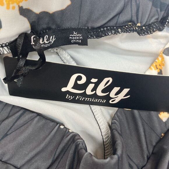 NEW Lily by Firmana Stretch Waist Pants women’s size Large - Picture 3 of 7